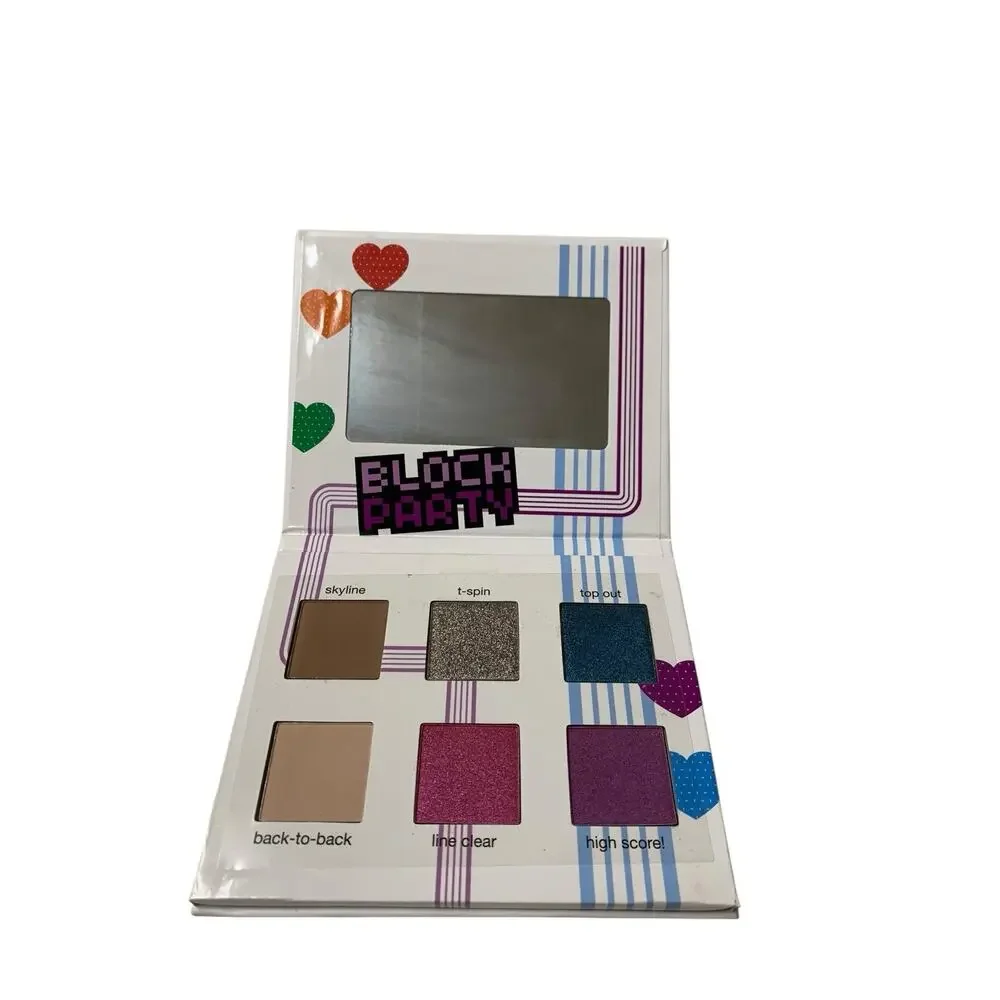 Tetris X Ipsy Game On 6-Eyeshadow Palette‎ Block Party Limited Edition Full Size